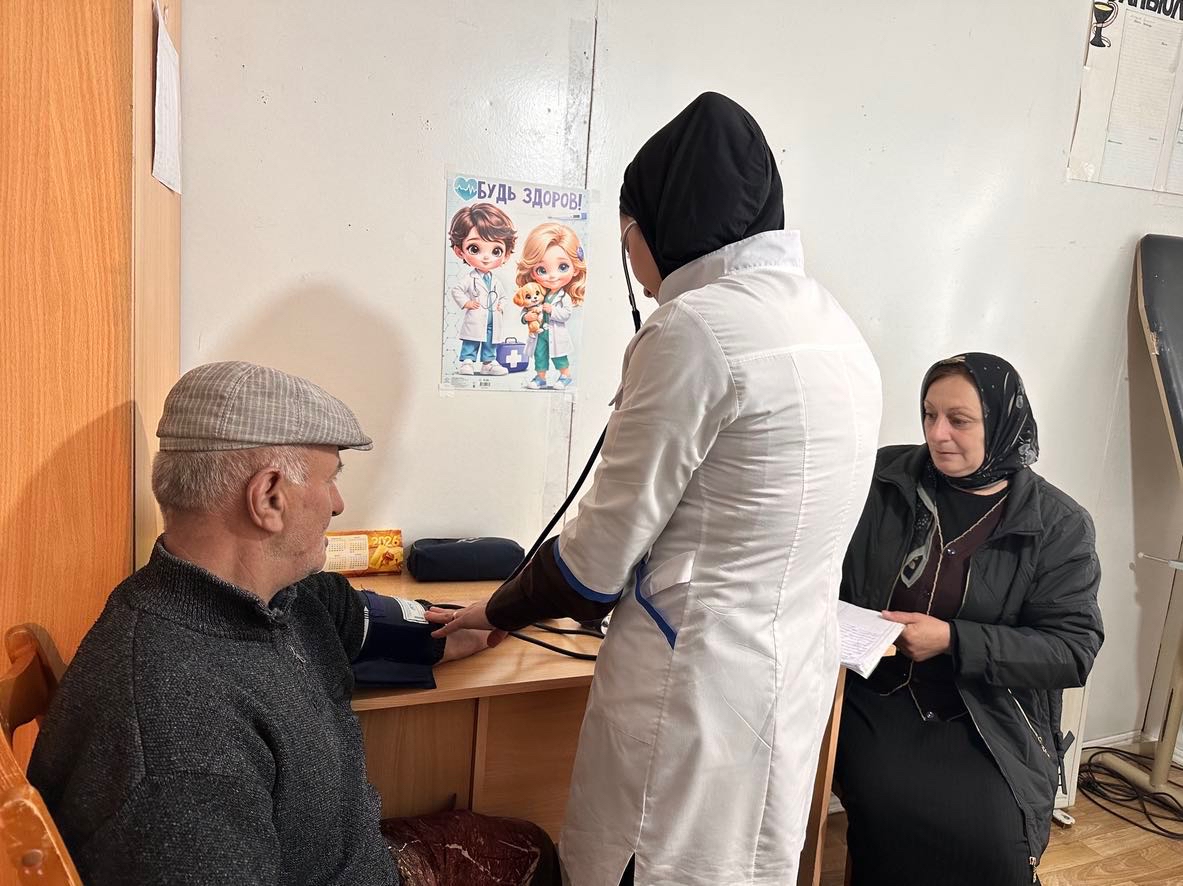 В Рутульском районе продолжают заботиться о здоровье пожилых граждан